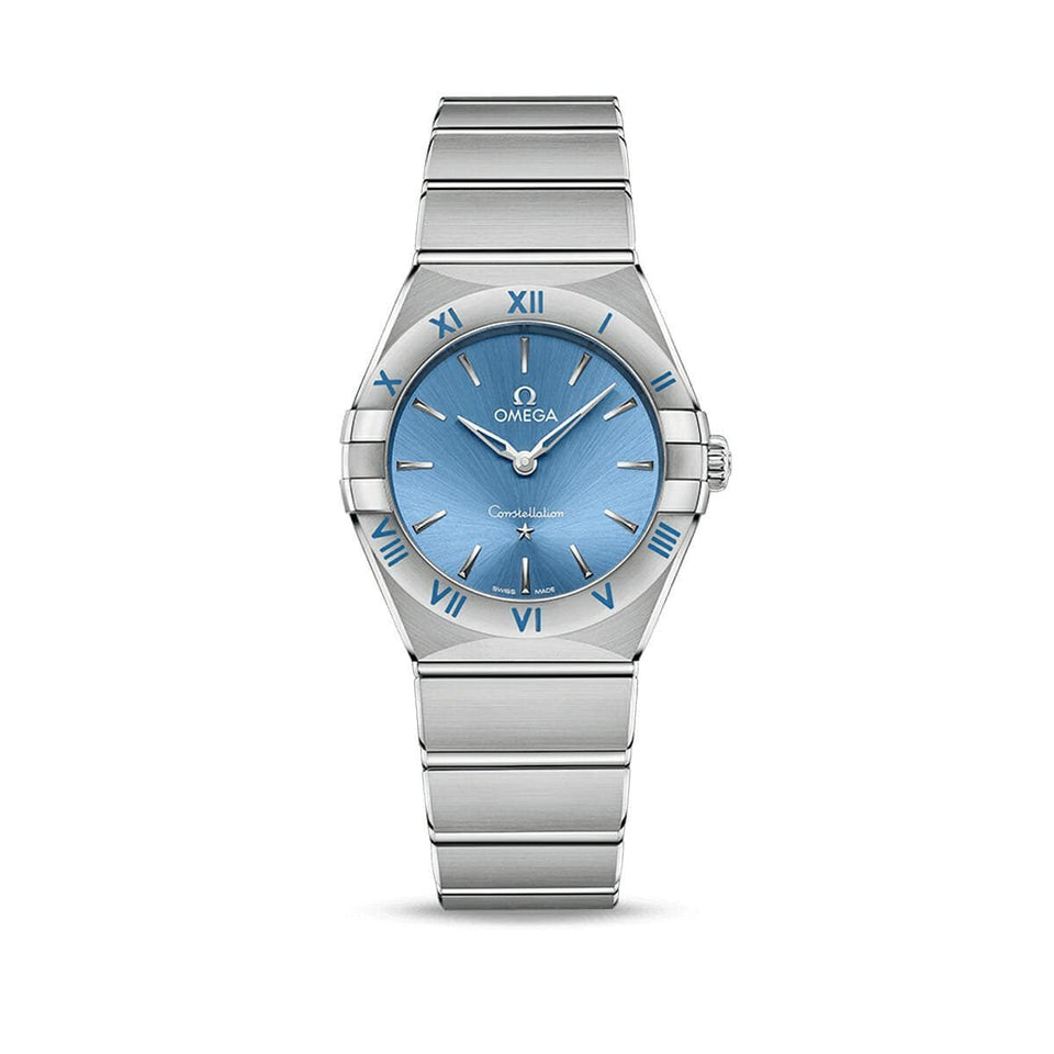 OMEGA Constellation Quartz 28mm Watch O13110286003001 at DMR and the OMEGA Boutique Liverpool