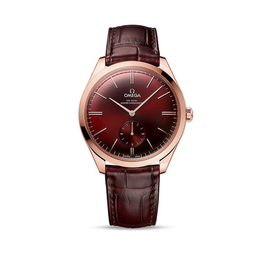 OMEGA De Ville Trésor Sedna™ Gold Chronometer 40mm Watch O43553402111002 at DMR and the OMEGA Boutique Liverpool