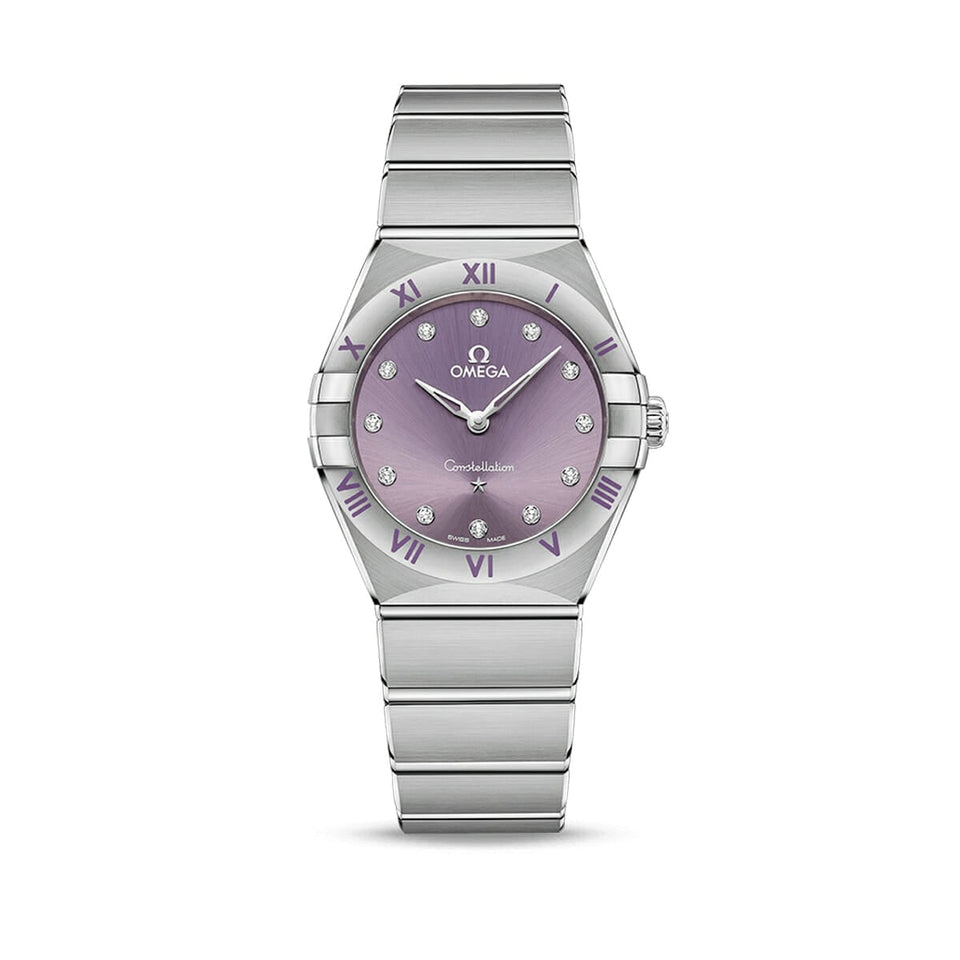 OMEGA Constellation Quartz 28mm Watch O13110286060002 at DMR and the OMEGA Boutique Liverpool
