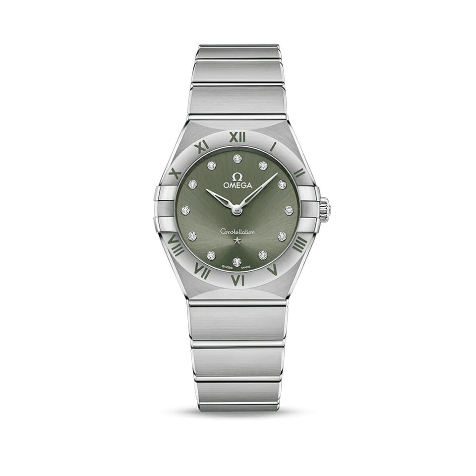 OMEGA Constellation Quartz 28mm Watch O13110286060001 at DMR and the OMEGA Boutique Liverpool