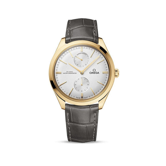 OMEGA De Ville Trésor Yellow Gold Chronometer 40mm Watch O43553402202001 at DMR and the OMEGA Boutique Liverpool