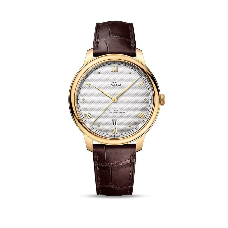 OMEGA De Ville Prestige Yellow Gold Chronometer 40mm Watch O43453402002002 at DMR and the OMEGA Boutique Liverpool