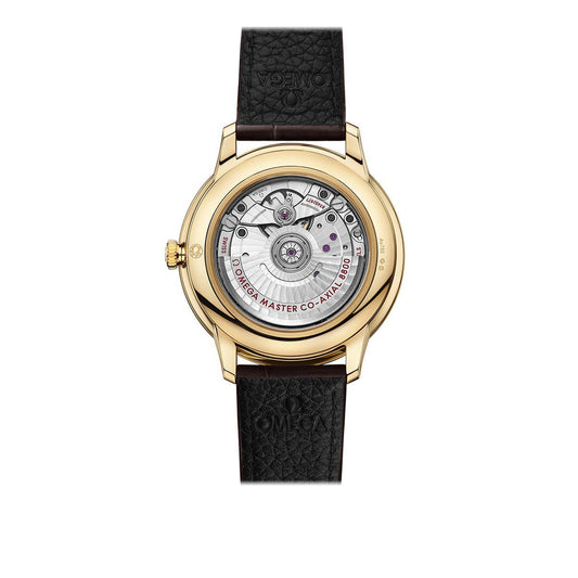 OMEGA De Ville Prestige Yellow Gold Chronometer 40mm Watch O43453402002002 at DMR and the OMEGA Boutique Liverpool