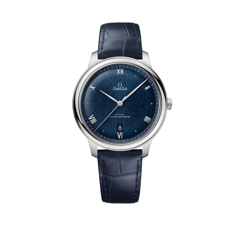 OMEGA De Ville Prestige Steel Chronometer 40mm Watch O43413402003001 at DMR and the OMEGA Boutique Liverpool