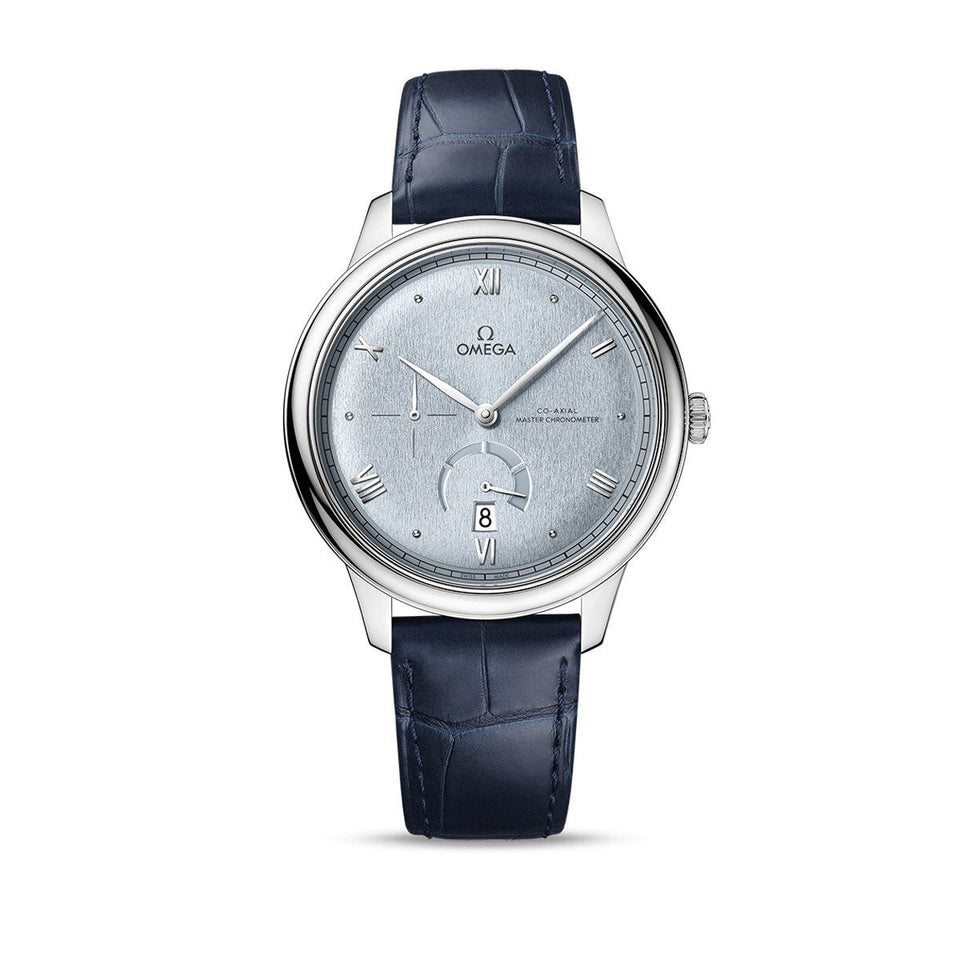 OMEGA De Ville Prestige Steel Chronometer 41mm Watch O43413412103001 at DMR and the OMEGA Boutique Liverpool