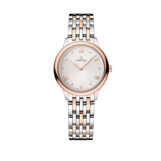 OMEGA De Ville Prestige Quartz 27.5mm Watch O43420286002001 at DMR and the OMEGA Boutique Liverpool