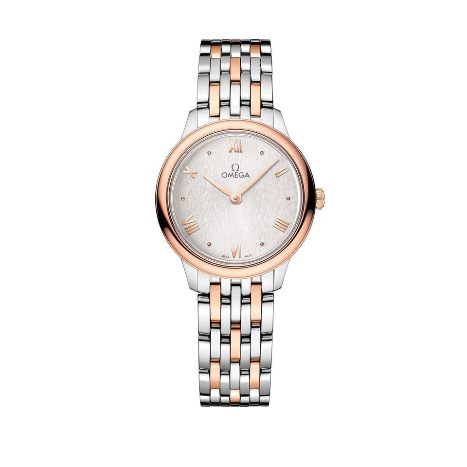OMEGA De Ville Prestige Quartz 27.5mm Watch O43420286002001 at DMR and the OMEGA Boutique Liverpool