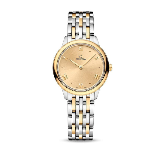OMEGA De Ville Prestige Quartz 27.5mm Watch O43420286008001 at DMR and the OMEGA Boutique Liverpool