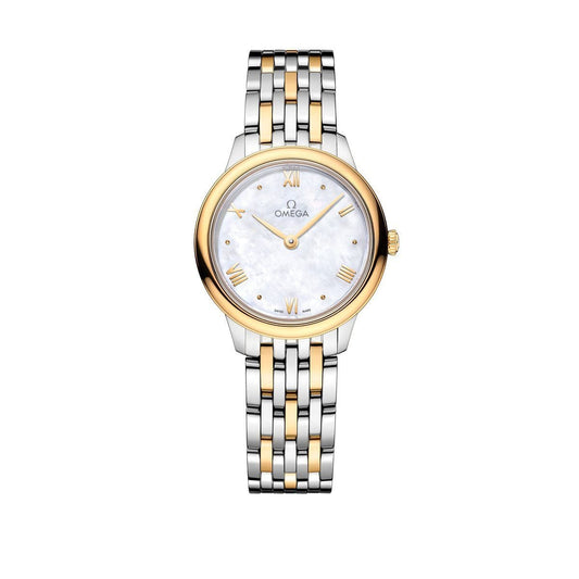 OMEGA De Ville Prestige Quartz 27.5mm Watch O43420286005001 at DMR and the OMEGA Boutique Liverpool