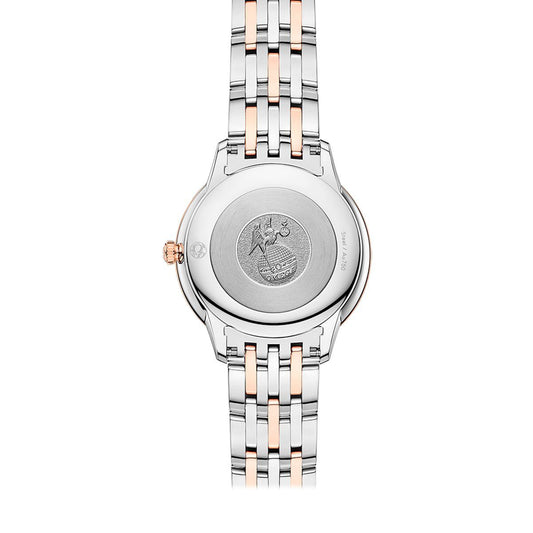 OMEGA De Ville Prestige Steel Sedna&trade; Gold Quartz 30mm Watch O43420306005001 at DMR and the OMEGA Boutique Liverpool