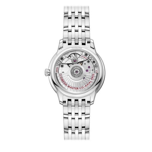 OMEGA De Ville Prestige Steel Chronometer 34mm Watch O43410342002001 at DMR and the OMEGA Boutique Liverpool