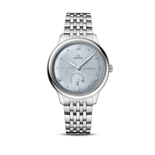 OMEGA De Ville Prestige Steel Chronometer 41mm Watch O43410412103001 at DMR and the OMEGA Boutique Liverpool