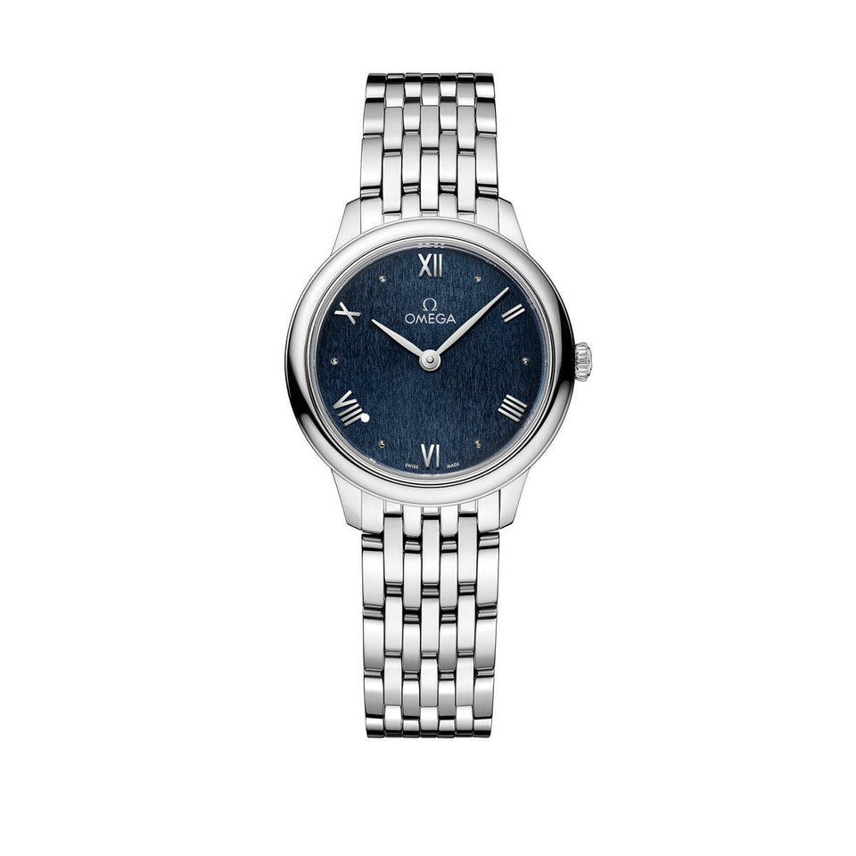 OMEGA De Ville Prestige Quartz 27.5mm Watch O43410286003002 at DMR and the OMEGA Boutique Liverpool