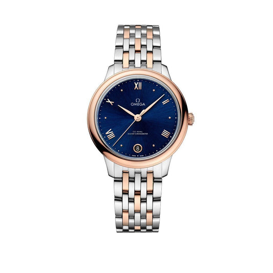 OMEGA De Ville Prestige Steel Sedna&trade; Gold Chronometer 34mm Watch