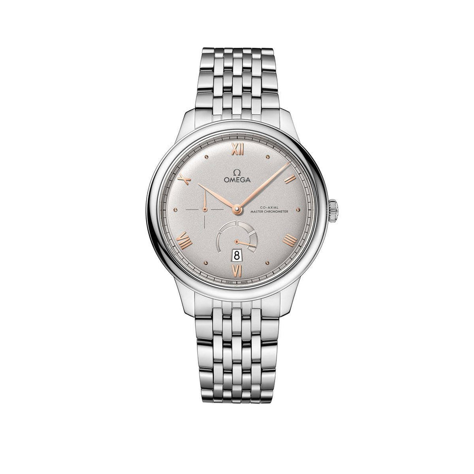 OMEGA De Ville Prestige Steel Chronometer 41mm Watch O43410412106001 at DMR and the OMEGA Boutique Liverpool
