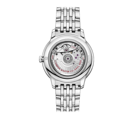 OMEGA De Ville Prestige Steel Chronometer 40mm Watch O43410402003001 at DMR and the OMEGA Boutique Liverpool