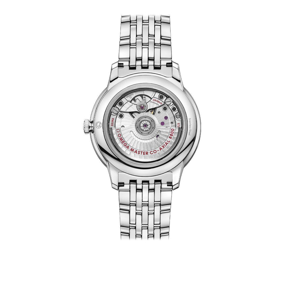 OMEGA De Ville Prestige Steel Chronometer 40mm Watch at DMR and the OMEGA Boutique Liverpool