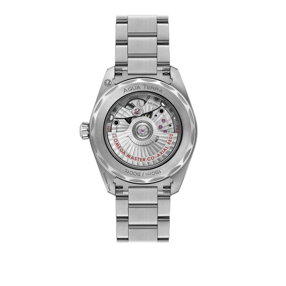 OMEGA Seamaster Aqua Terra 150M Chronometer 38mm Watch at DMR and the OMEGA Boutique Liverpool