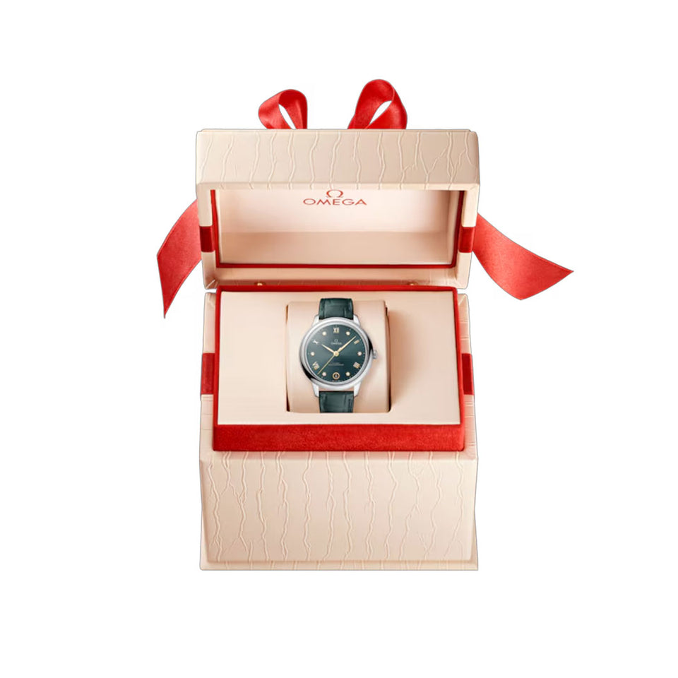 OMEGA De Ville Prestige Chronometer 34mm Watch at DMR and the OMEGA Boutique Liverpool