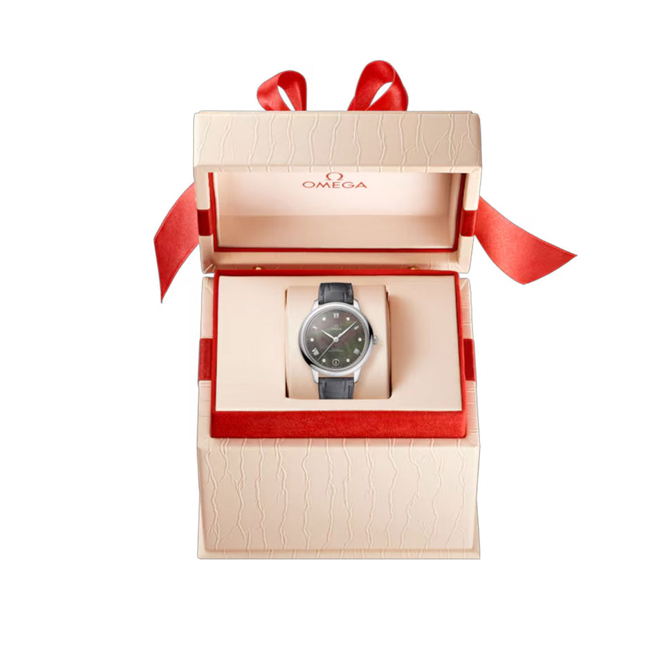 OMEGA De Ville Prestige Chronometer 34mm Watch at DMR and the OMEGA Boutique Liverpool