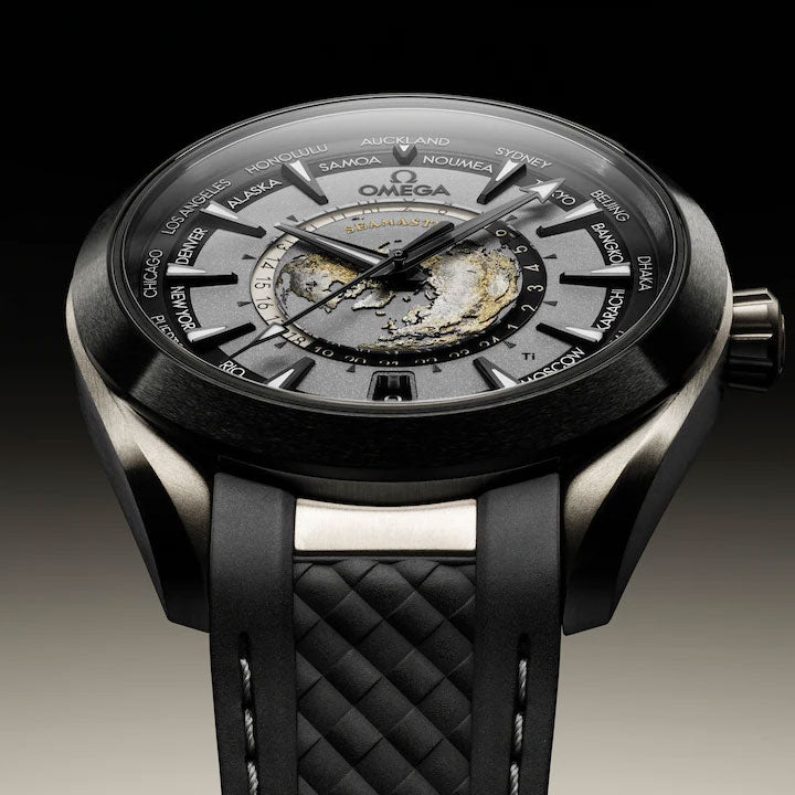 OMEGA Seamaster Aqua Terra Worldtimer 43mm Watch at DMR and the OMEGA Boutique Liverpool