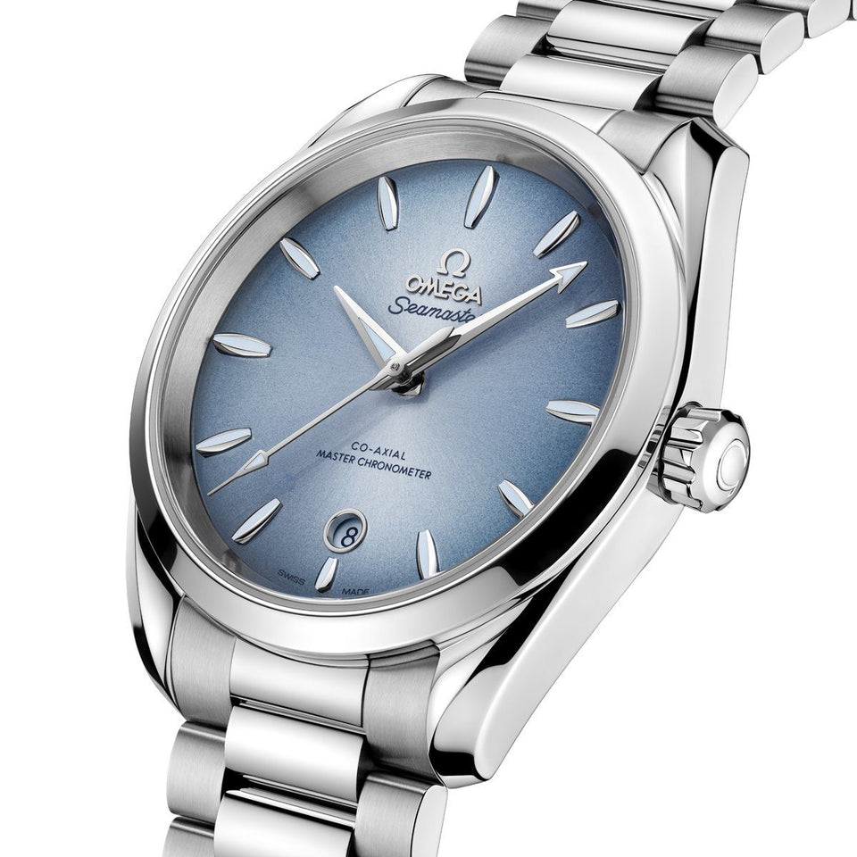 OMEGA Seamaster Aqua Terra 150M Chronometer 38mm Watch at DMR and the OMEGA Boutique Liverpool