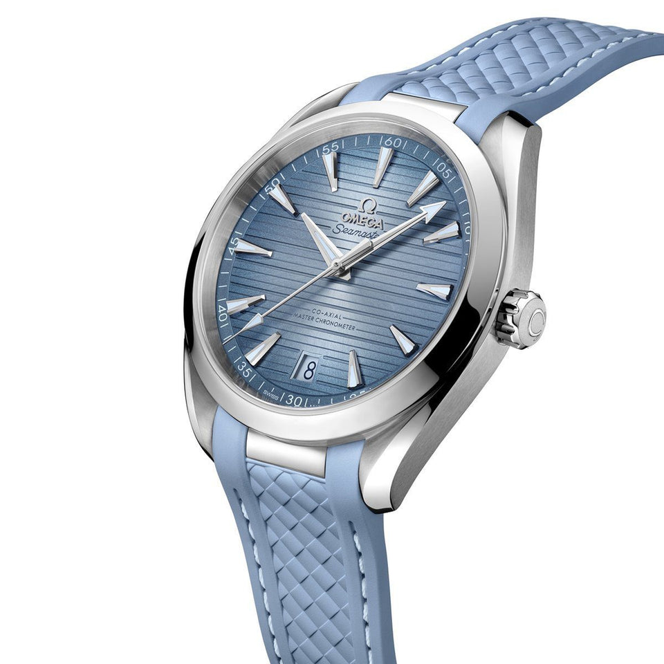 OMEGA Seamaster Aqua Terra 150m Co-Axial Master Chronometer 41mm Watch at DMR and the OMEGA Boutique Liverpool