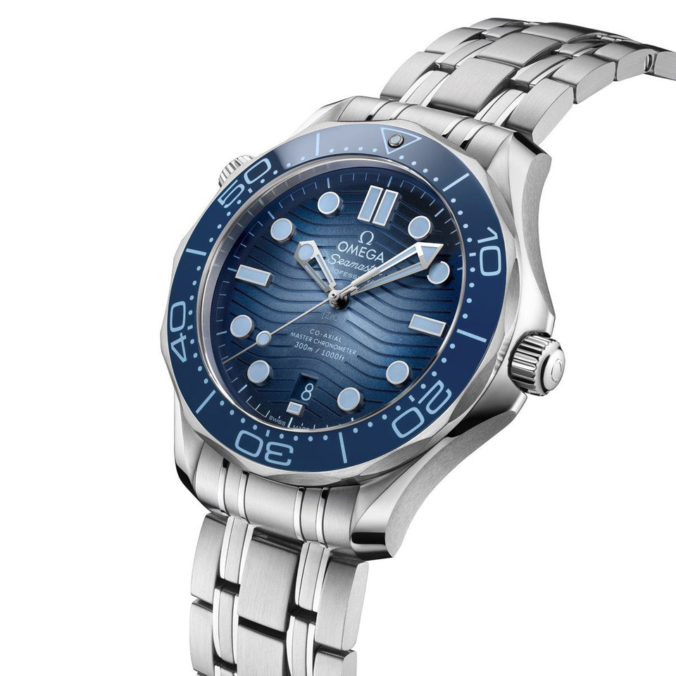 OMEGA Seamaster Diver 300m Master Chronometer 42mm Watch at DMR and the OMEGA Boutique Liverpool