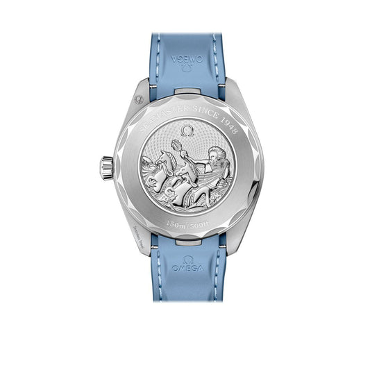 OMEGA Seamaster Aqua Terra Worldtimer 43mm Watch O22012432203002 at DMR and the OMEGA Boutique Liverpool