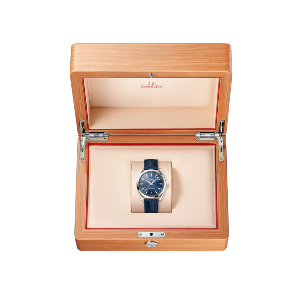OMEGA Seamaster Aqua Terra 150m Master Chronometer 41mm Watch at DMR and the OMEGA Boutique Liverpool