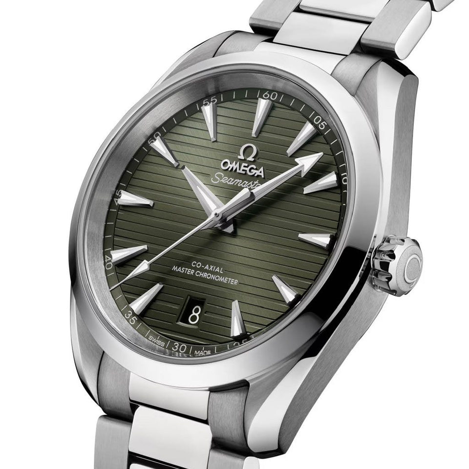 OMEGA Seamaster Aqua Terra 150M Chronometer 38mm Watch at DMR and the OMEGA Boutique Liverpool