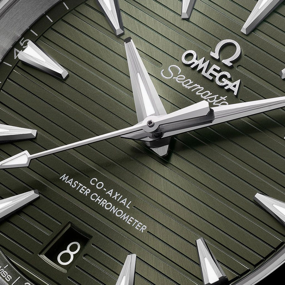 OMEGA Seamaster Aqua Terra 150M Chronometer 38mm Watch at DMR and the OMEGA Boutique Liverpool
