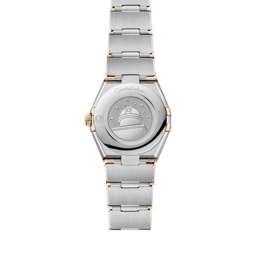 OMEGA Constellation Steel Yellow Gold Quartz 25mm Watch O13125256099002 at DMR and the OMEGA Boutique Liverpool