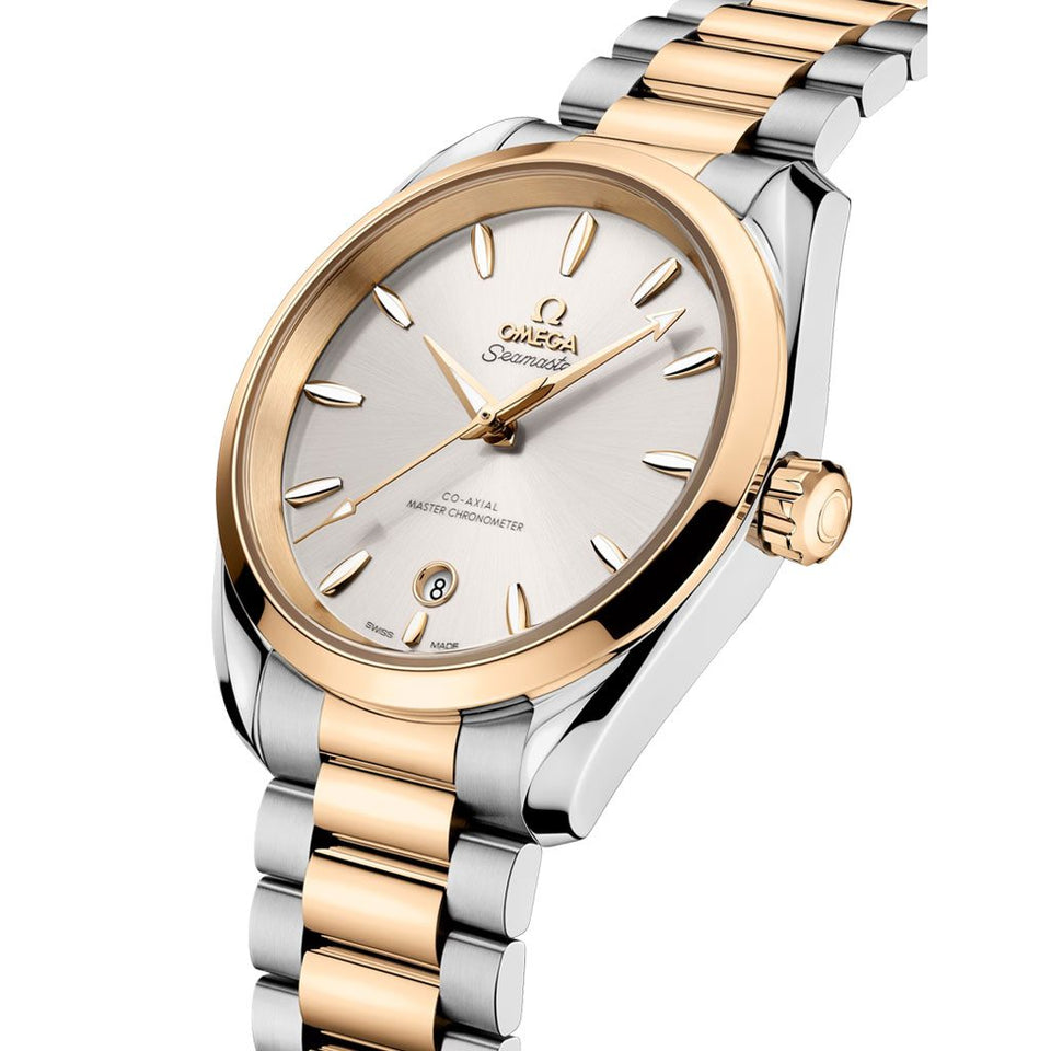 OMEGA Seamaster Aqua Terra Shades 38mm Watch at DMR and the OMEGA Boutique Liverpool