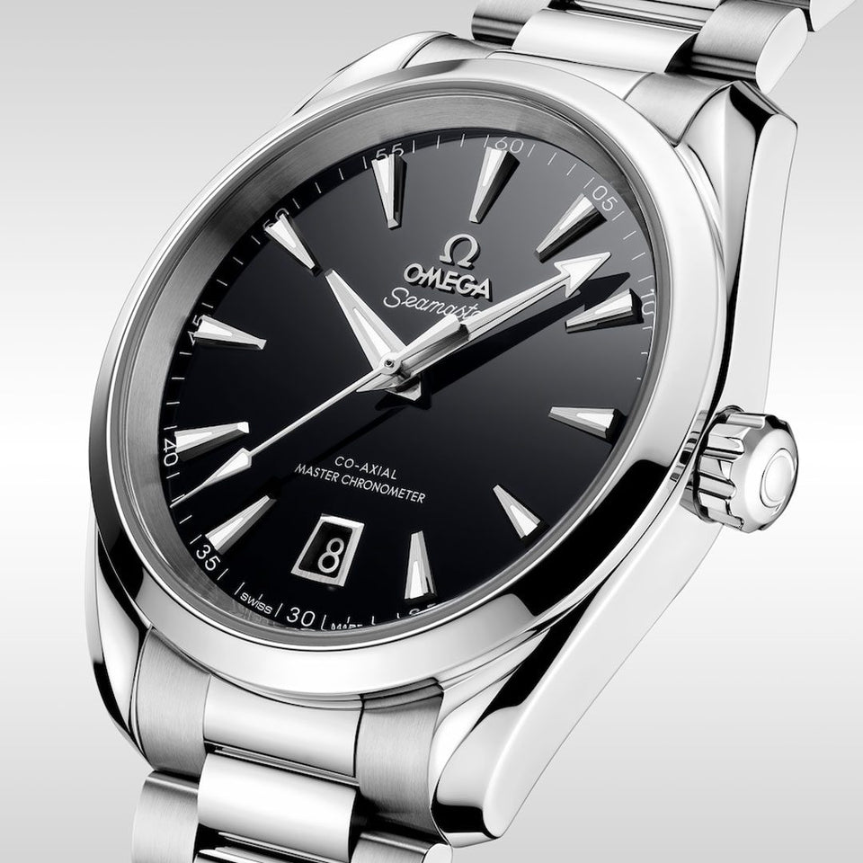 OMEGA Seamaster Aqua Terra 150m Steel Chronometer 38mm Watch at DMR and the OMEGA Boutique Liverpool