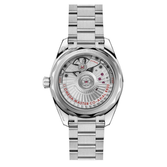 OMEGA Seamaster Aqua Terra 150m Steel Chronometer 34mm Watch O22010342001001 at DMR and the OMEGA Boutique Liverpool