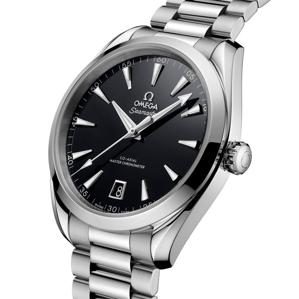 OMEGA Seamaster Aqua Terra 150m Steel Chronometer 41mm Watch at DMR and the OMEGA Boutique Liverpool