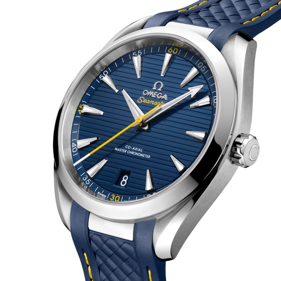 OMEGA Seamaster Aqua Terra 150m Steel Chronometer 41mm Watch at DMR and the OMEGA Boutique Liverpool