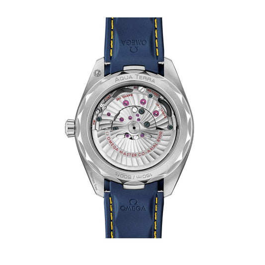 OMEGA Seamaster Aqua Terra 150m Steel Chronometer 41mm Watch O22012412103009 at DMR and the OMEGA Boutique Liverpool
