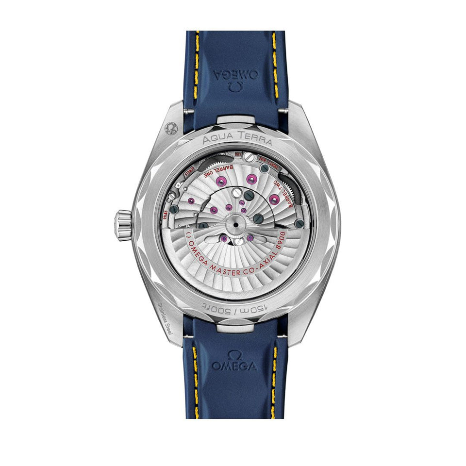 OMEGA Seamaster Aqua Terra 150m Steel Chronometer 41mm Watch at DMR and the OMEGA Boutique Liverpool