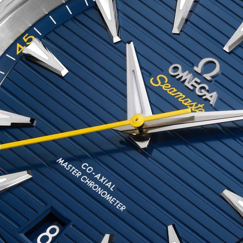 OMEGA Seamaster Aqua Terra 150m Steel Chronometer 41mm Watch at DMR and the OMEGA Boutique Liverpool