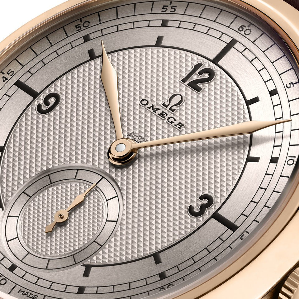 OMEGA Specialities Paris 2024 Bronze Gold Edition 39mm Watch at DMR and the OMEGA Boutique Liverpool