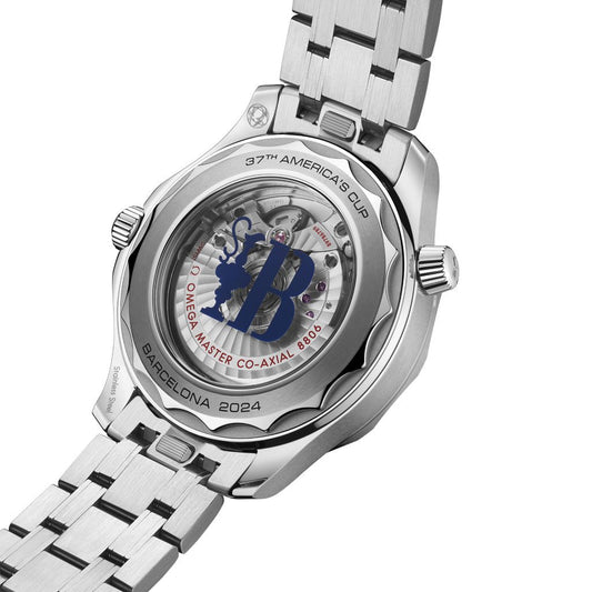 OMEGA Seamaster Diver 300M America's Cup Edition 42mm Watch O21030422004002 at DMR and the OMEGA Boutique Liverpool