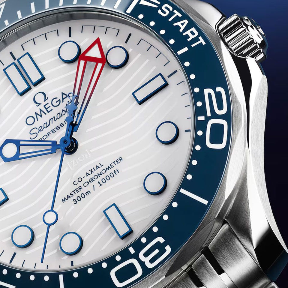 OMEGA Seamaster Diver 300M America's Cup Edition 42mm Watch at DMR and the OMEGA Boutique Liverpool