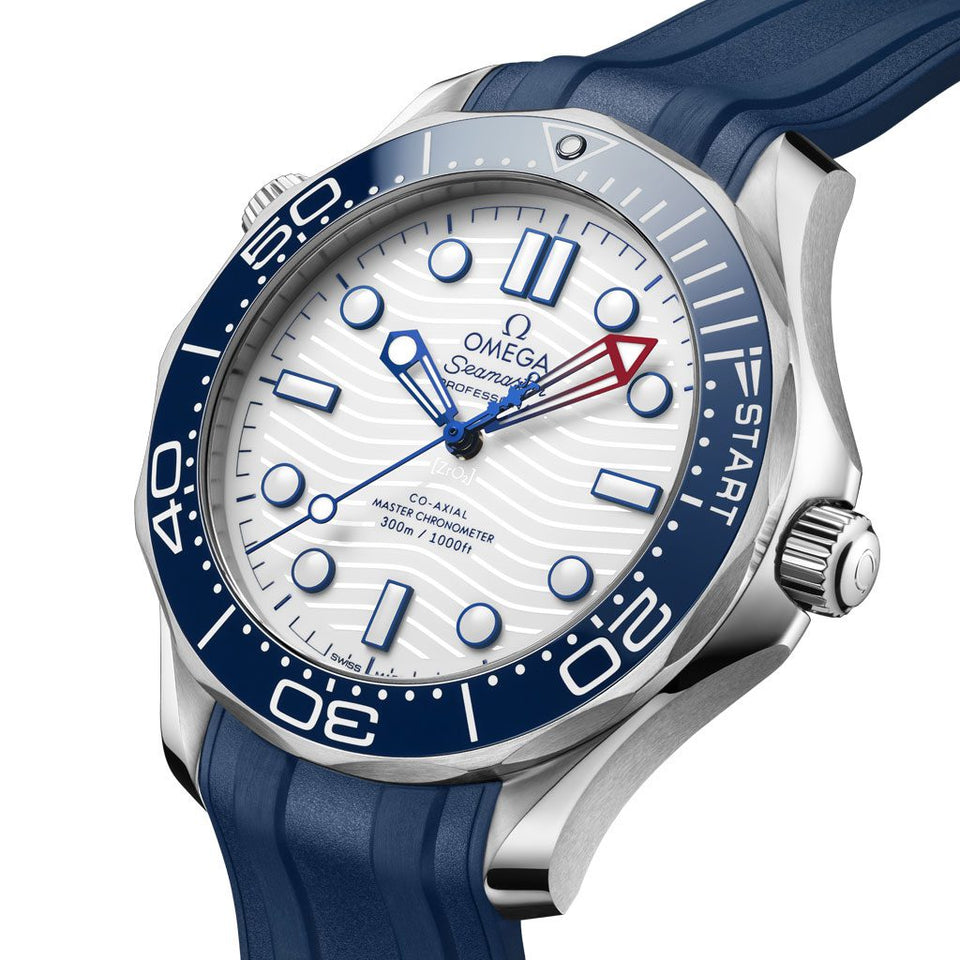 OMEGA Seamaster Diver 300M America's Cup Edition 42mm Watch at DMR and the OMEGA Boutique Liverpool