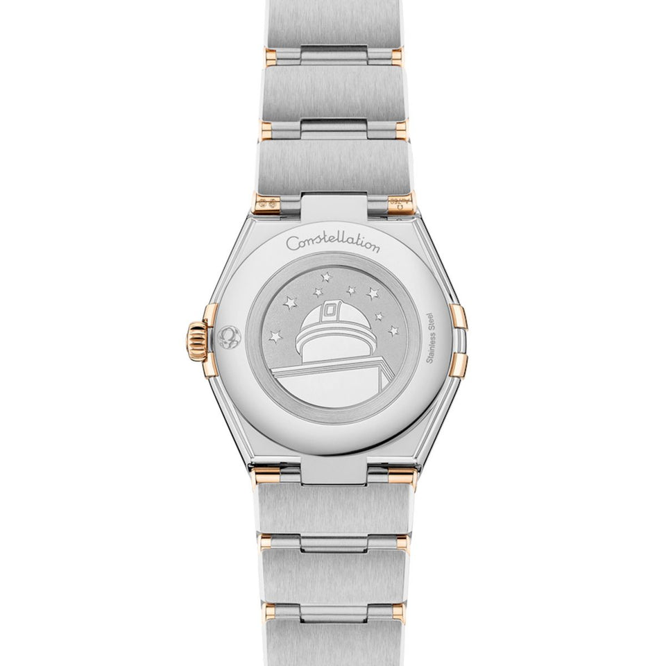 OMEGA Constellation Moonshine&trade; Gold & Steel Quartz 28mm Watch at DMR and the OMEGA Boutique Liverpool