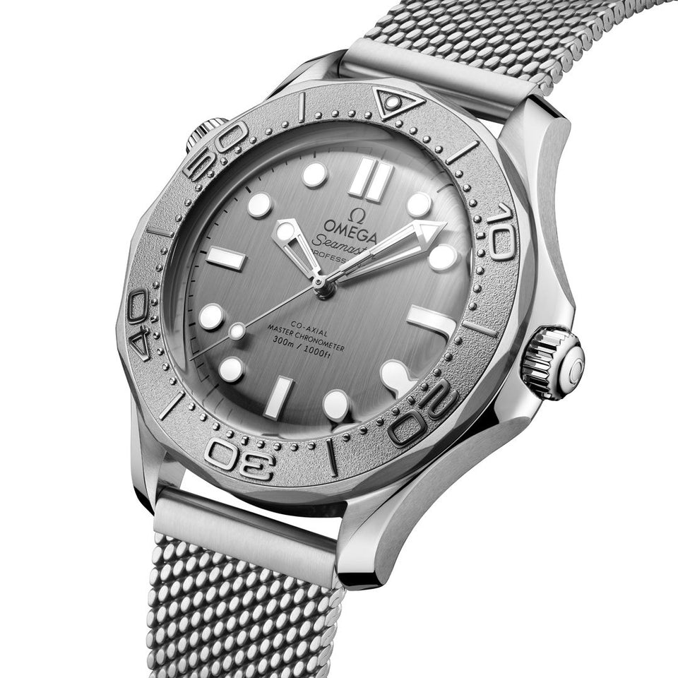 OMEGA Seamaster Diver 300m Master Chronometer 42mm Watch at DMR and the OMEGA Boutique Liverpool