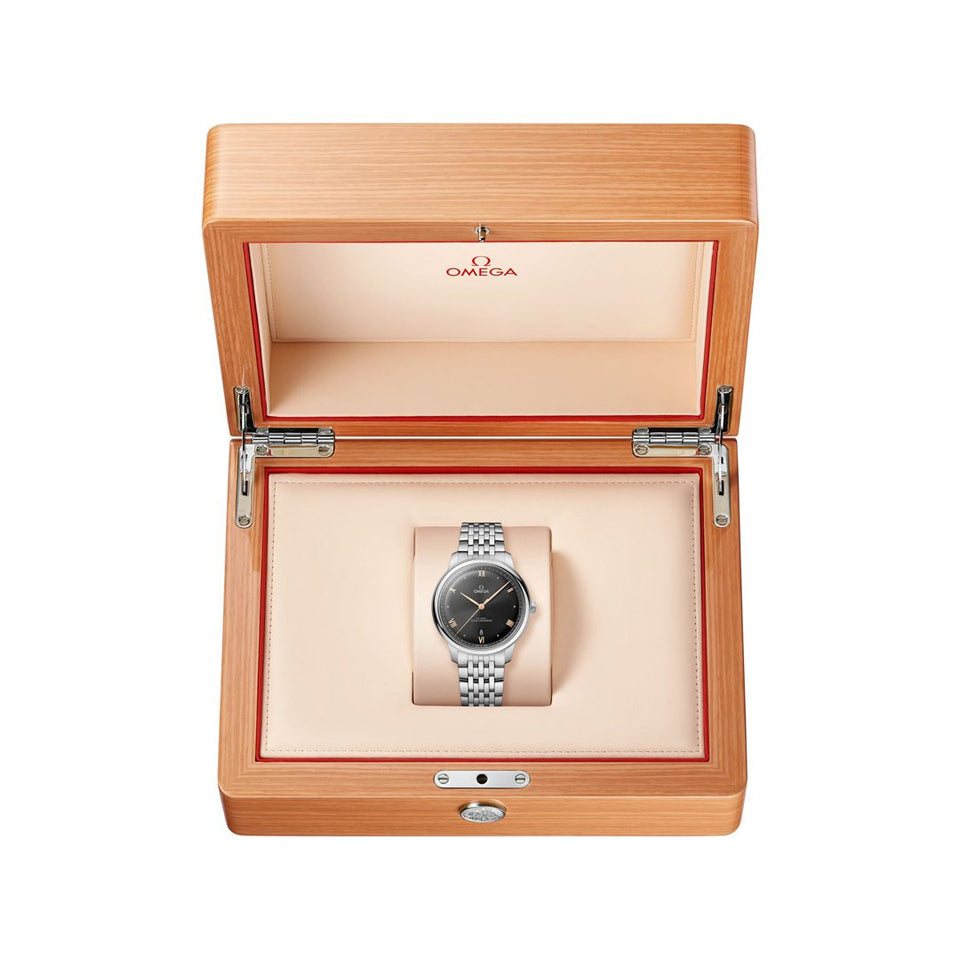 OMEGA De Ville Prestige Steel Chronometer 40mm Watch at DMR and the OMEGA Boutique Liverpool