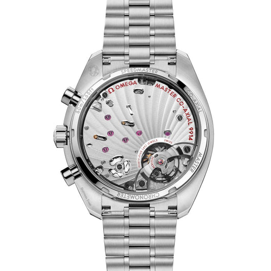 OMEGA Speedmaster Meteorite Moonphase 43mm Steel Watch at DMR and the OMEGA Boutique Liverpool