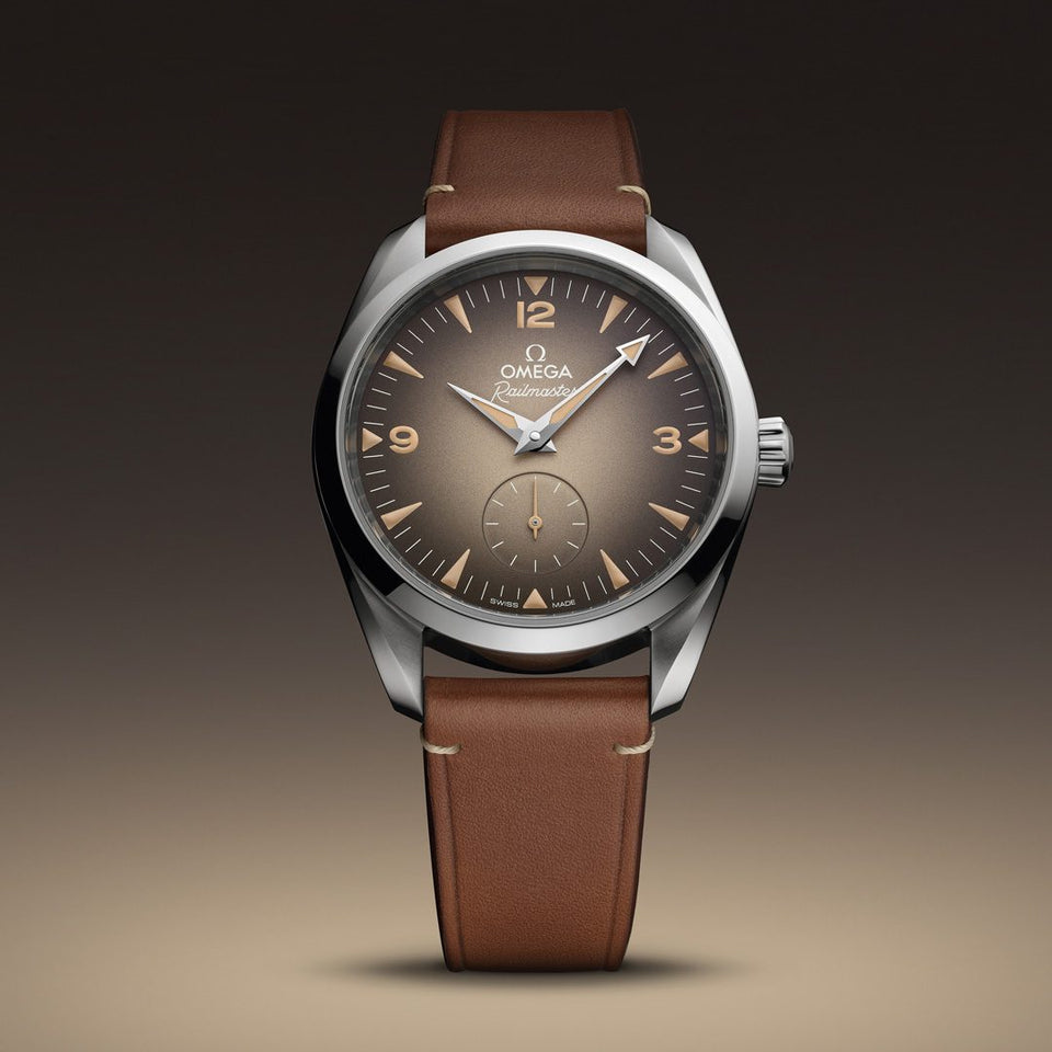 OMEGA Seamaster Railmaster Co-Axial Master Chronometer 38mm Watch at DMR and the OMEGA Boutique Liverpool